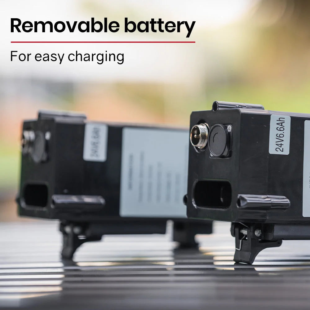 EQUIPMED Power Electric Wheelchair Airline Approved Wheel