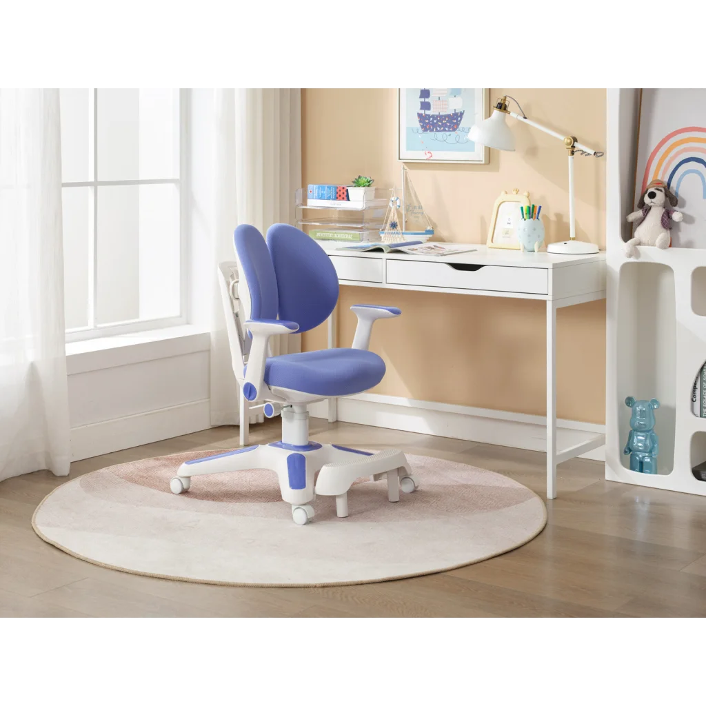 Ergonomic Children Kids Study Chair Set Height Adjustable