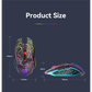 Ergonomic Dual-Mode Wireless Gaming Mouse - Mute Buttons