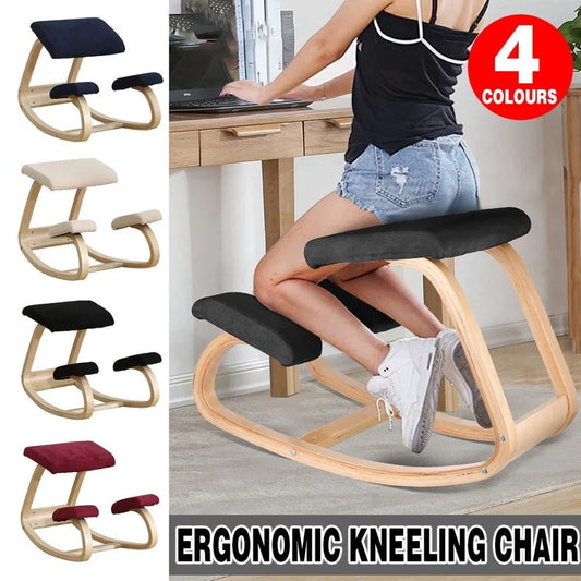 Ergonomic Kneeling Chair Rocking Office Desk Stool Upright