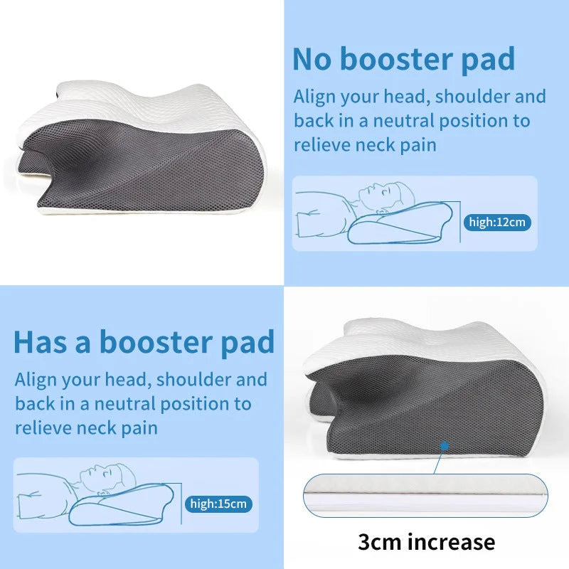 Ergonomic Memory Foam Pillow