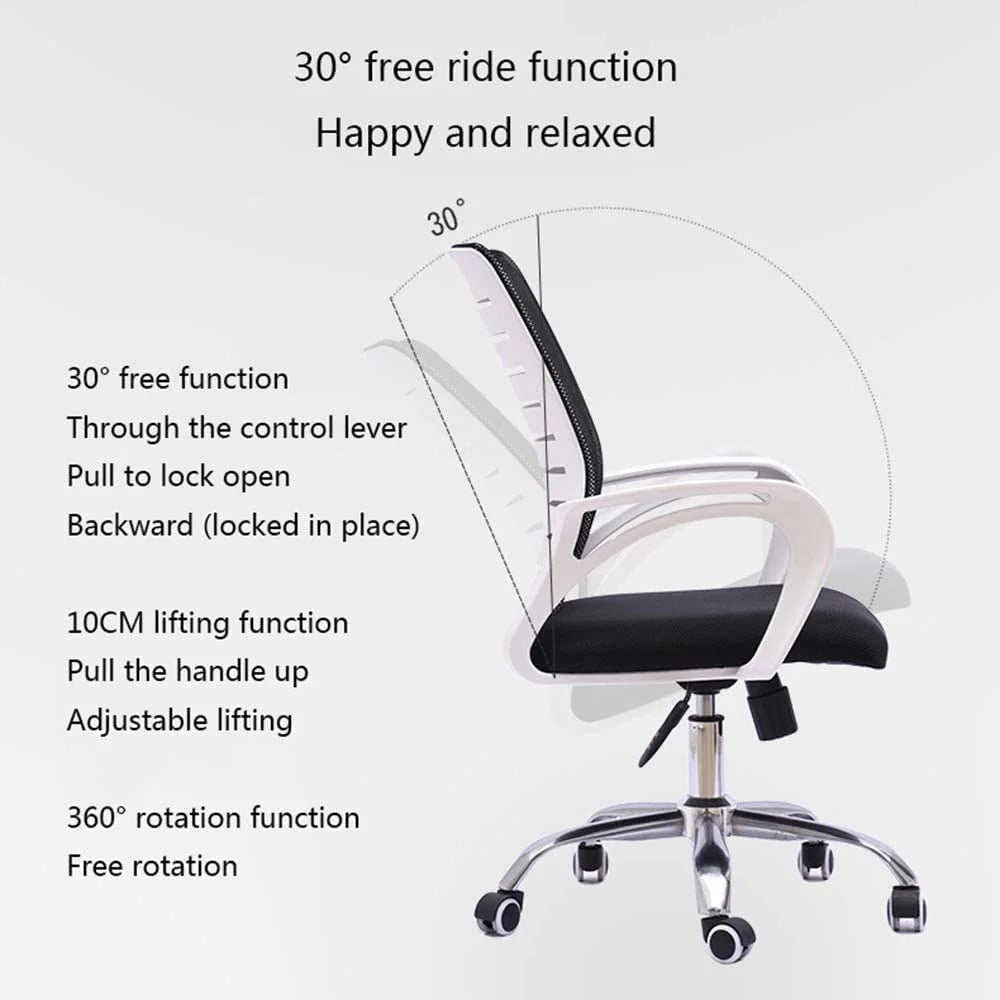Ergonomic Office Chair SwiftChair - White - Furniture >
