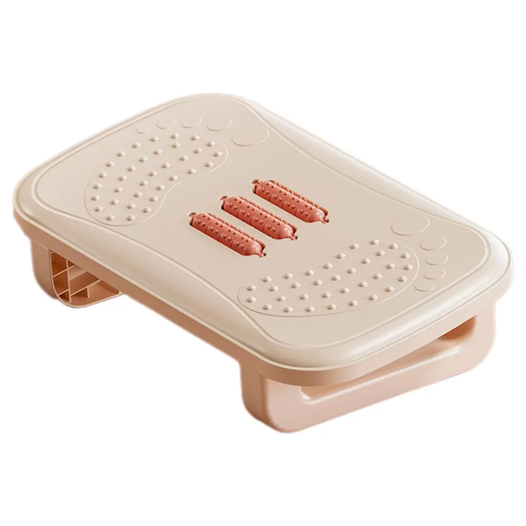 Ergonomic Office Footrest Adjustable Under Desk Stool Anti