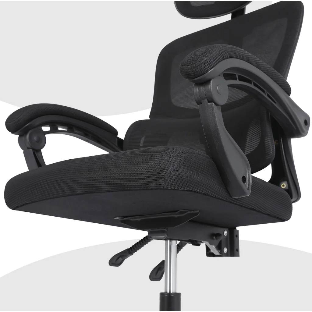 Ergonomic Reclining Office Chair - Lumbar Support