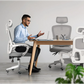 Ergonomic Reclining Office Chair - Lumbar Support