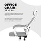 Grey adjustable home office chair