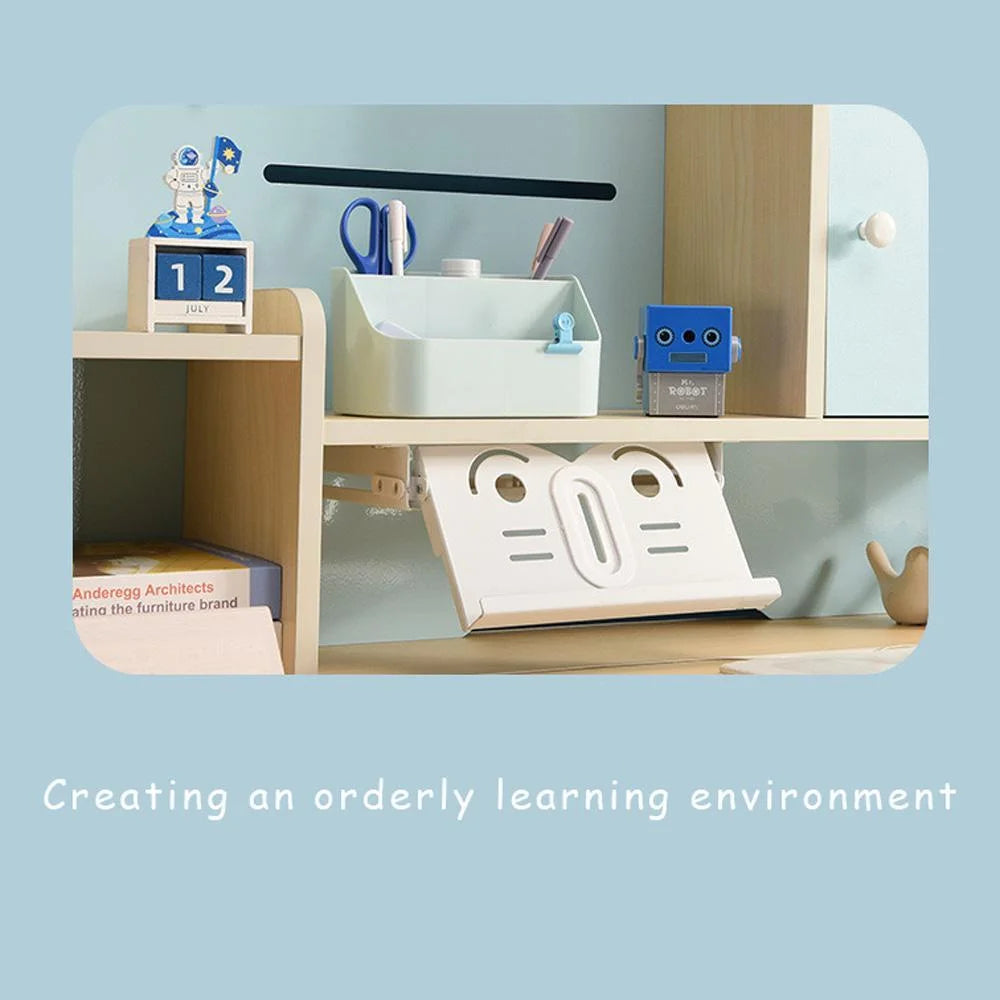 Ergonomic Study Desk and Chair Set for Kids Height