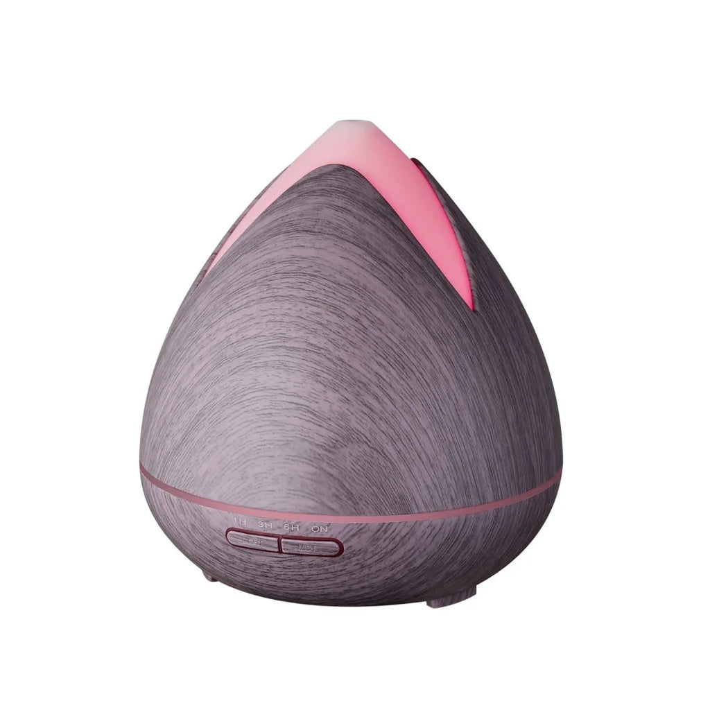 400ml essential oil diffuser with storage shelves and support legs