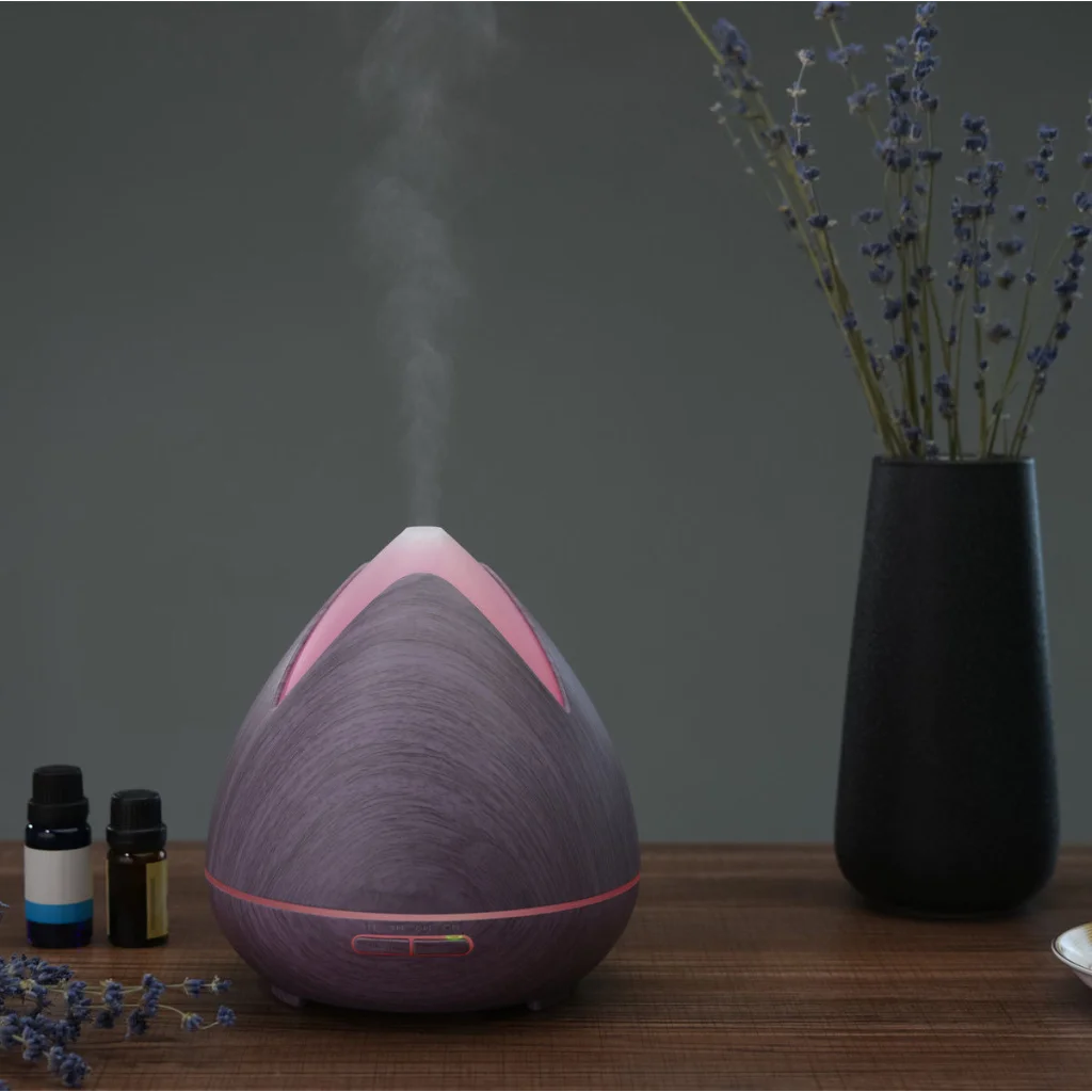 400ml essential oil diffuser with boxed accessories and matching pieces