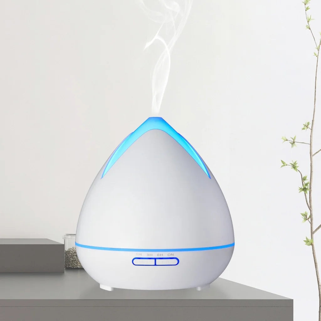 Essential Oil Diffuser Ultrasonic Aromatherapy Humidifier LED Light 400ML