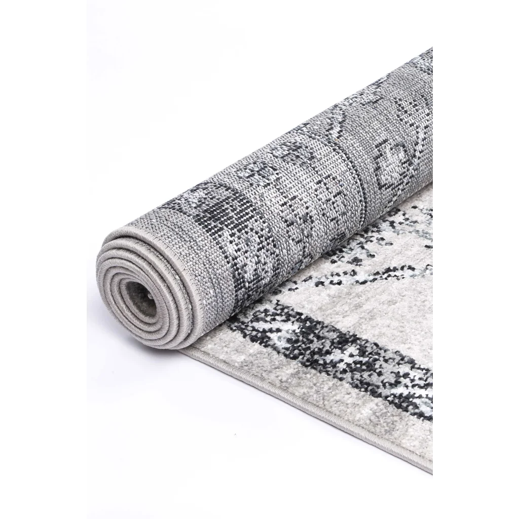 Estate ESTA05 Grey Rug - 80x150 - Home & Garden