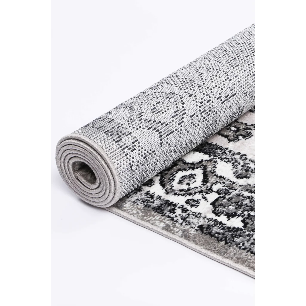 Estate ESTA09 Grey Rug - 80x150 - Home & Garden