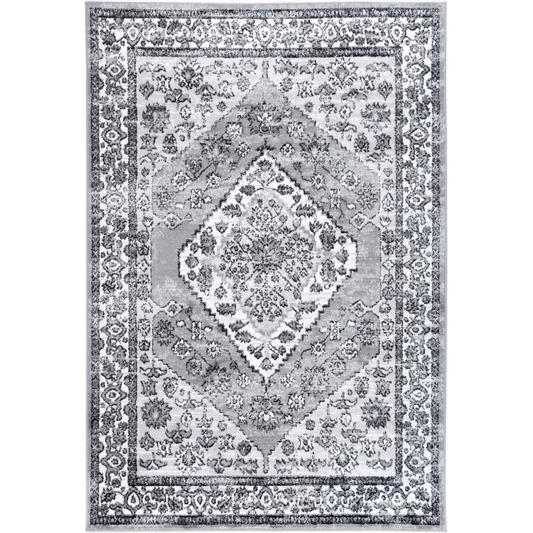 Estate ESTA09 Grey Rug - 80x150 - Home & Garden