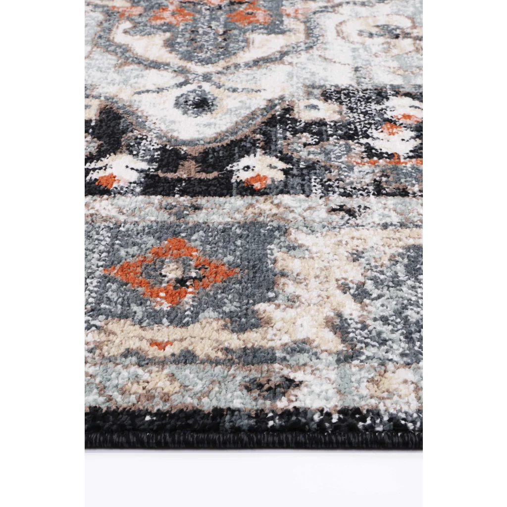 Estate ESTA10 Charcoal Rug - 80x150 - Home & Garden