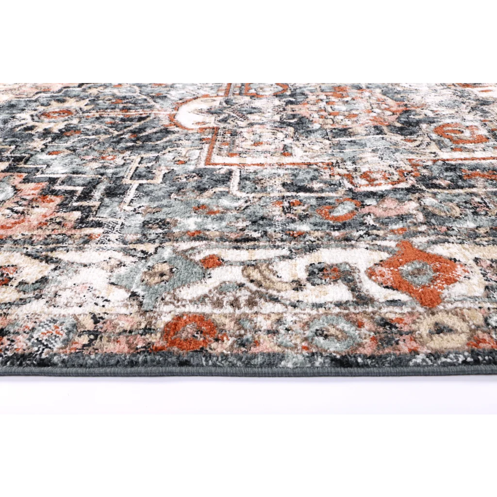 Estate ESTA16 Charcoal Rug - 200x290 - Home & Garden