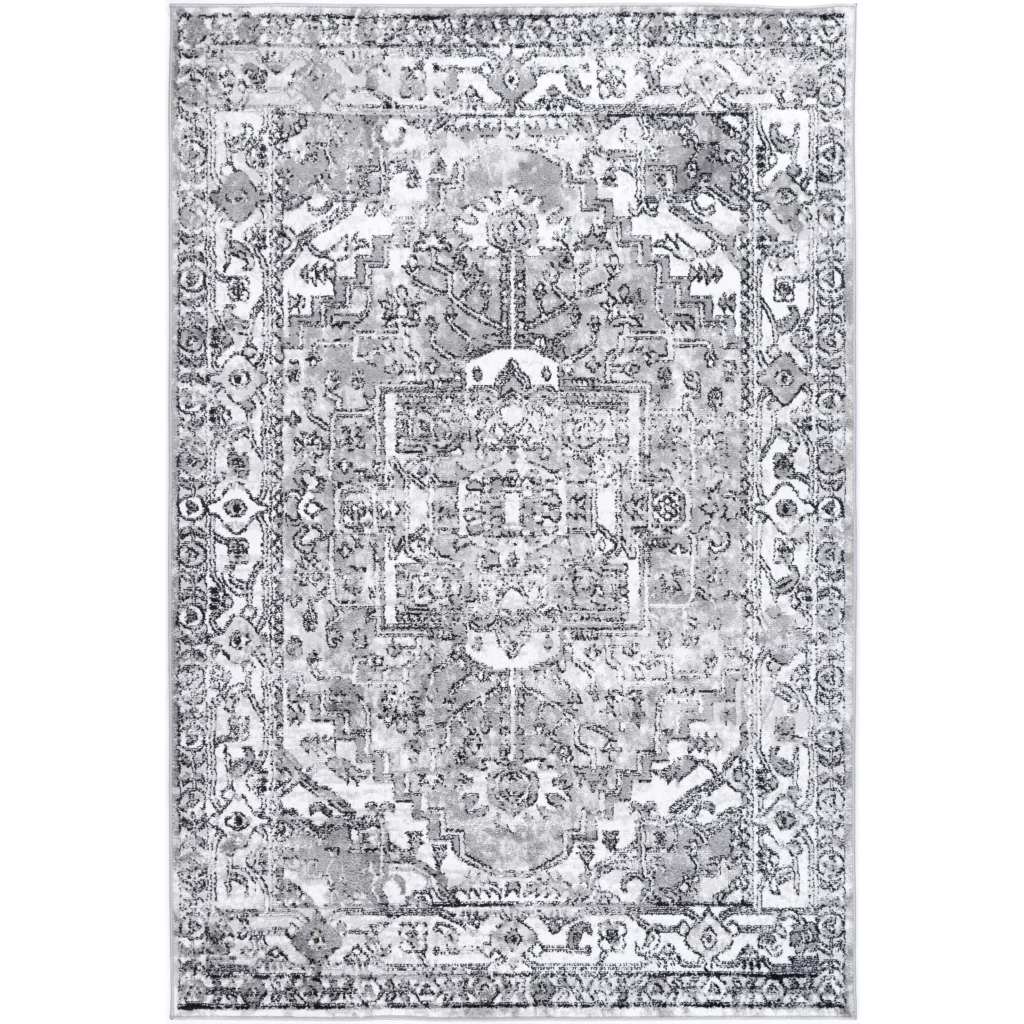 Estate ESTA19 Grey Rug - 80x150 - Home & Garden