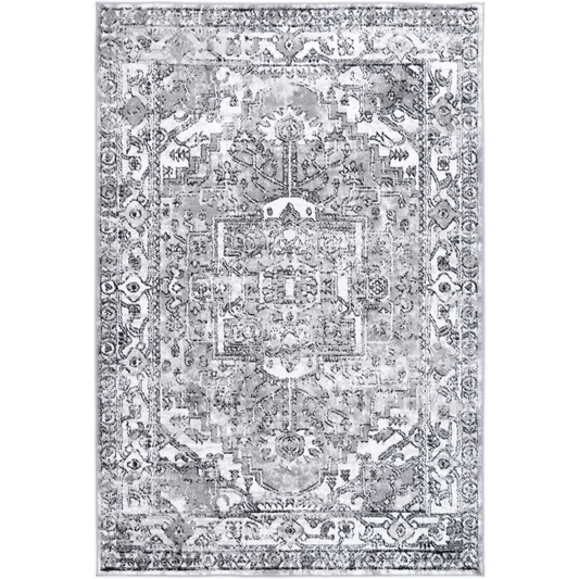 Estate ESTA19 Grey Rug - 80x150 - Home & Garden