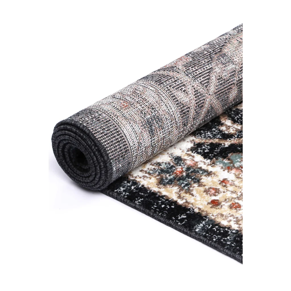 Estate ESTA20 Charcoal Rug - 160x230 - Home & Garden