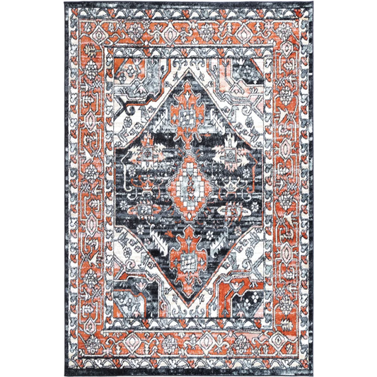 Estate Rug ESTA01 Black 240x330 - Home & Garden