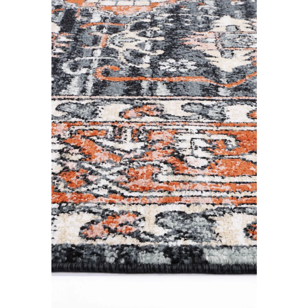 Estate Rug ESTA01 Black 80x150 - Home & Garden