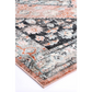 Beige 200x290 floor rug with estate pattern and woven pile