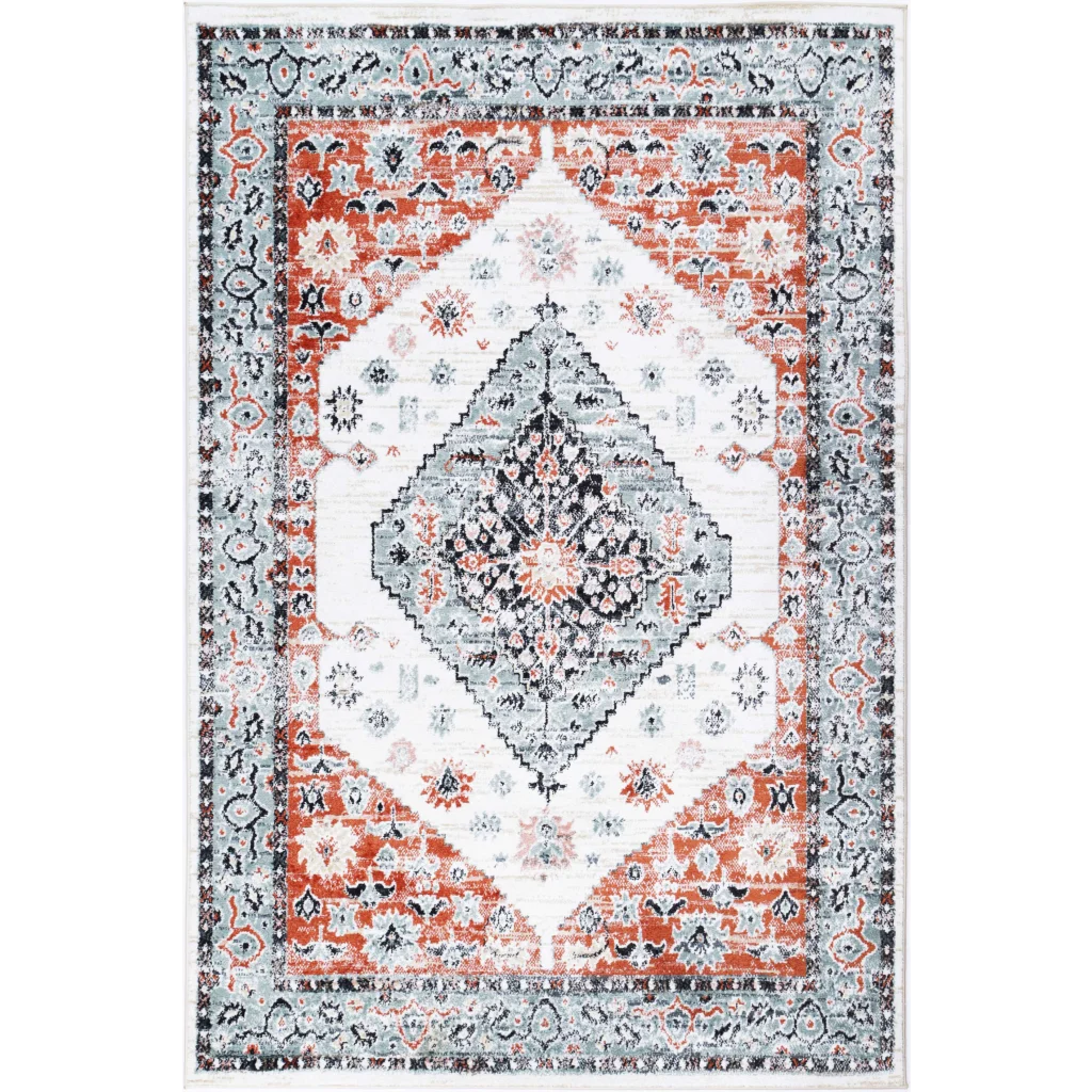 Estate Rug ESTA08 Cream 240x330 - Home & Garden