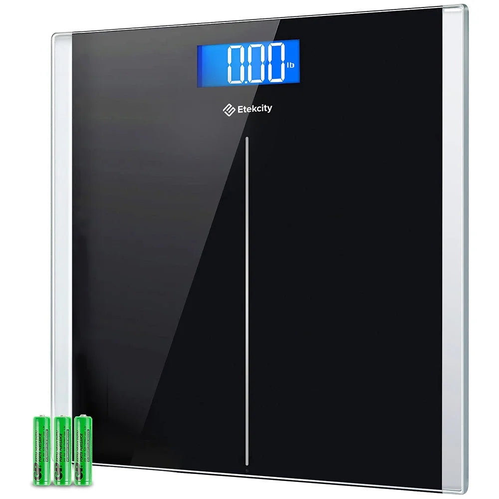 Etekcity Digital Body Weight Bathroom Scale - Black - Home