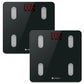 Etekcity Smart WiFi Scale for Body Weight Black 2 Pack