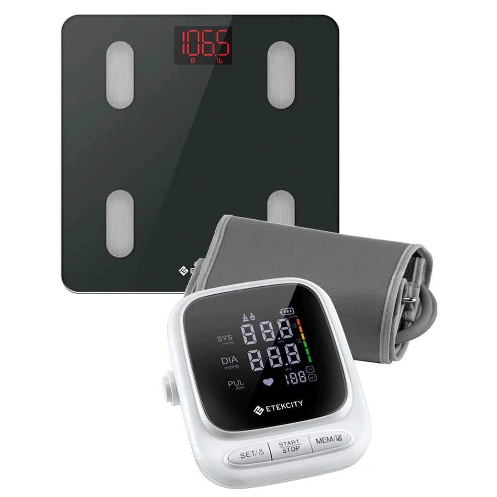 Etekcity Smart WiFi Scale for Body Weight Black & Smart