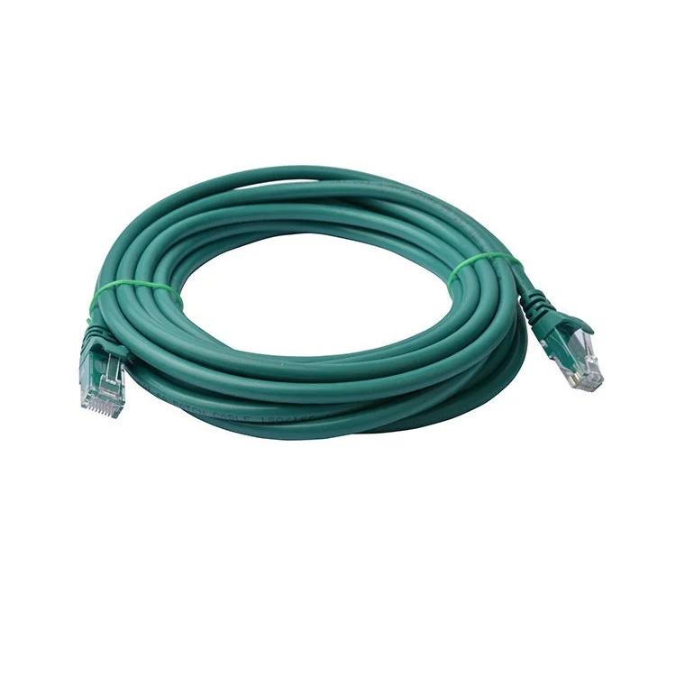 Ethernet Cable Cat6a UTP 10m Snagless - Green 8WARE