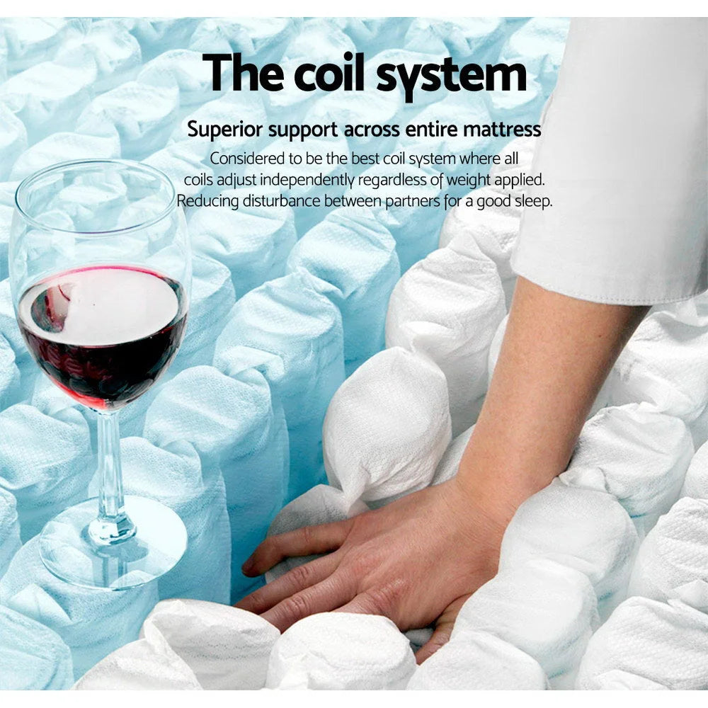 Euro Spring Foam Mattress Bedding Queen Size - Mattresses