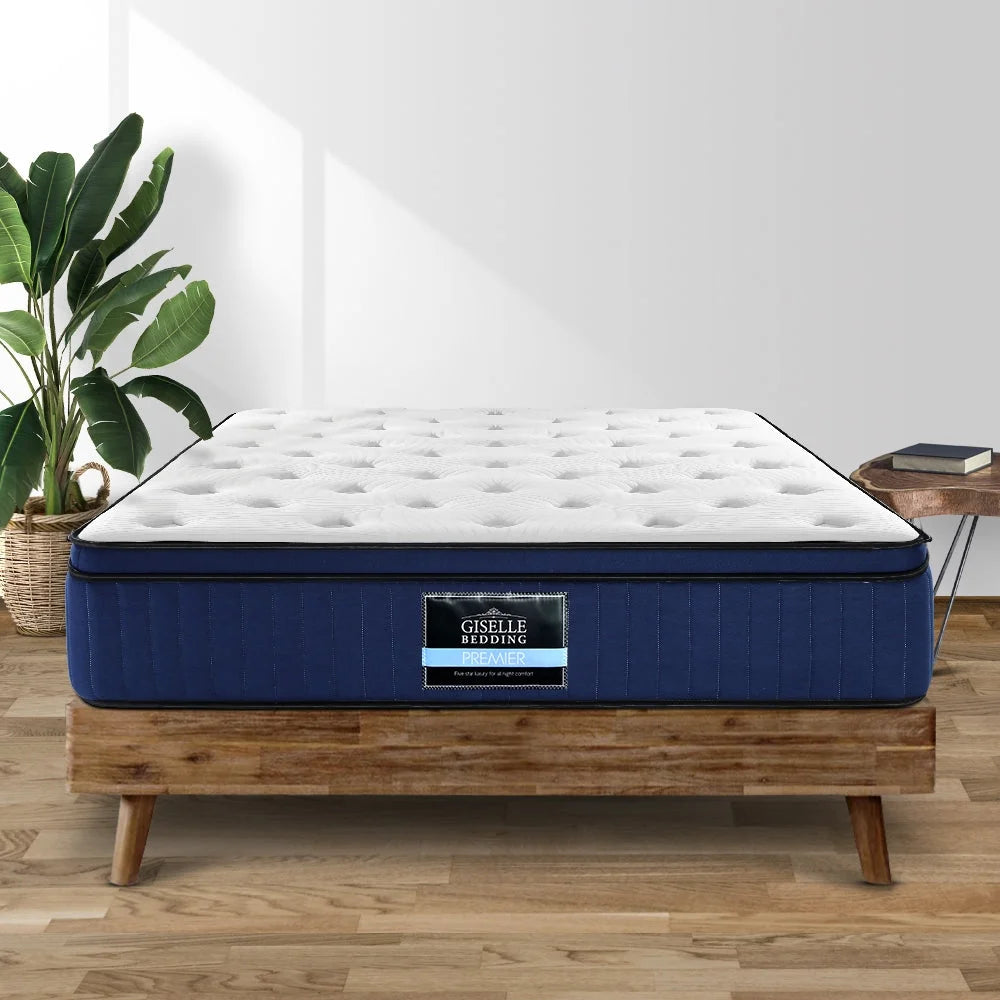 Euro Top Cool Gel Pocket Spring Mattress Bedding Franky