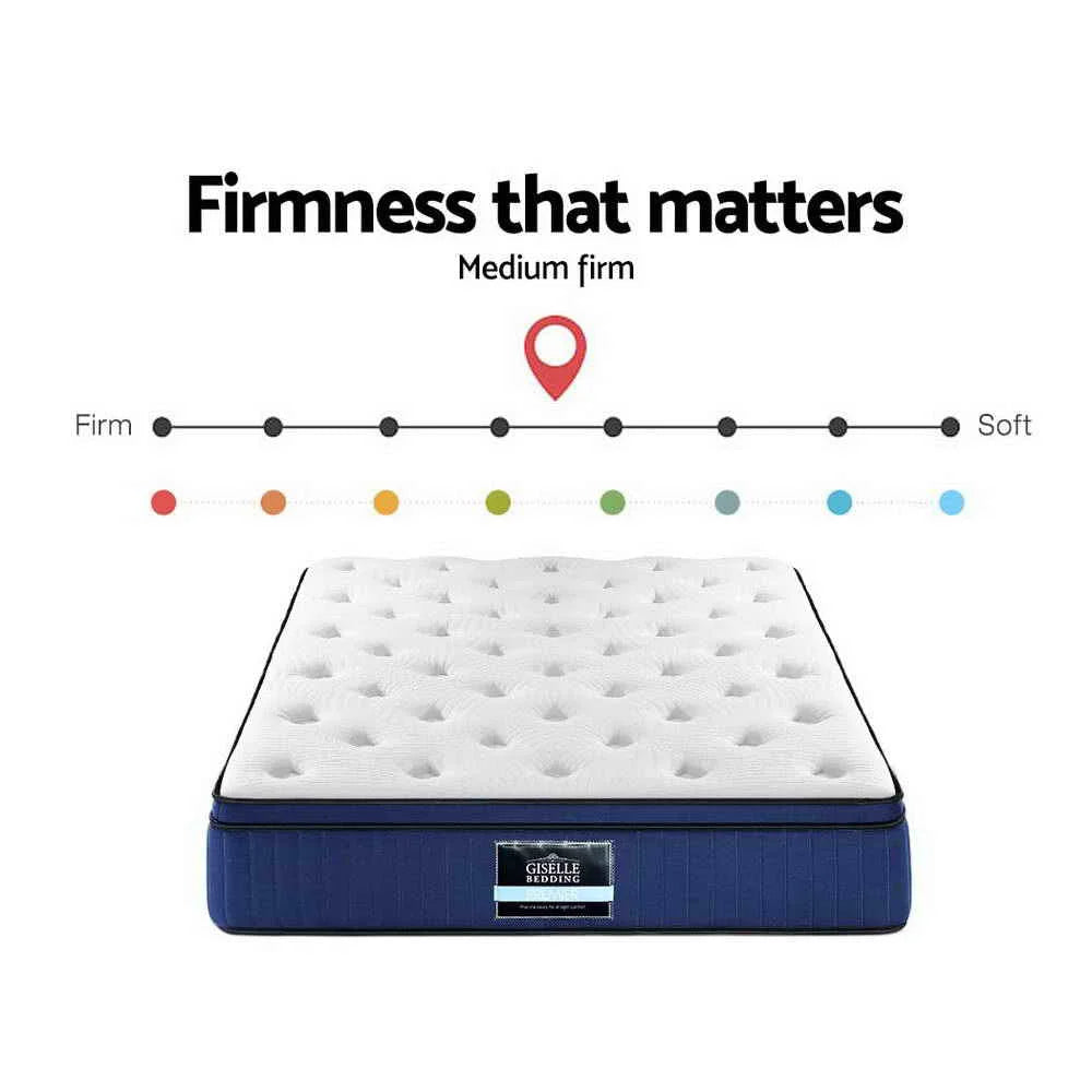 Euro Top Cool Gel Pocket Spring Mattress Bedding Franky