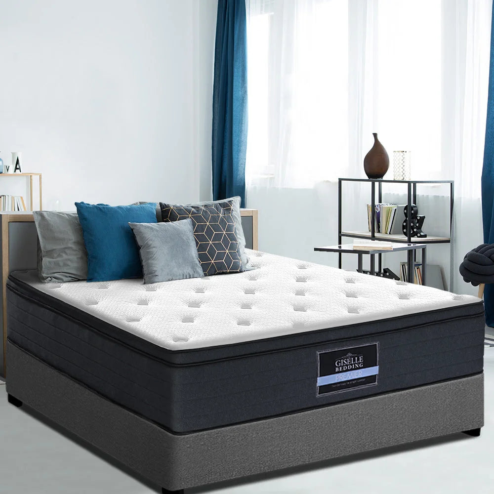 Euro Top Pocket Spring Mattress 34cm Thick - Double