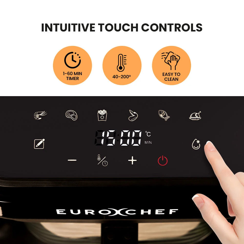 EUROCHEF 6.5L Air Fryer Electric Digital Airfryer