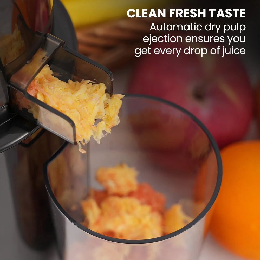 EUROCHEF Cold Press Slow Juicer Machine Large Chute 200W