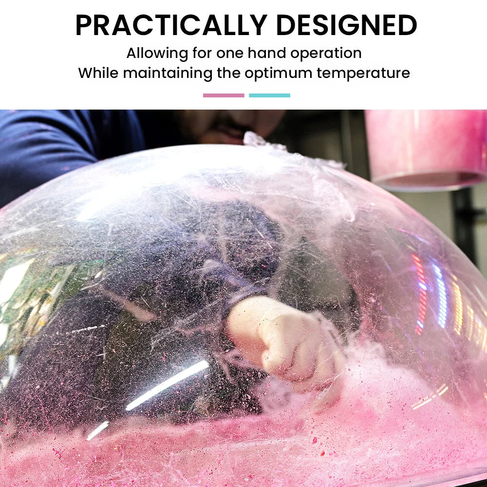 EUROCHEF Commercial Fairy Floss Cotton Candy Maker Machine