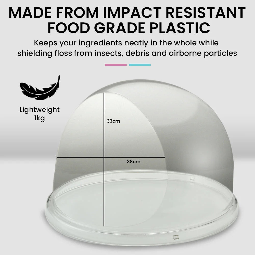 EUROCHEF Commercial Fairy Floss Cotton Candy Maker Machine