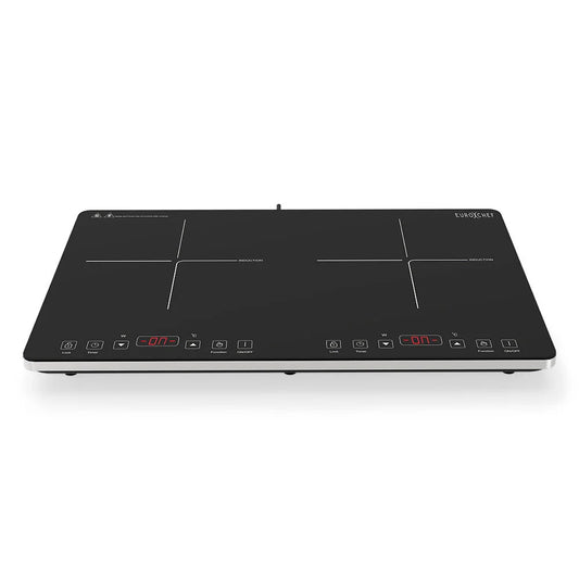 EUROCHEF Double Induction Cooktop 9 Heat Levels Fast