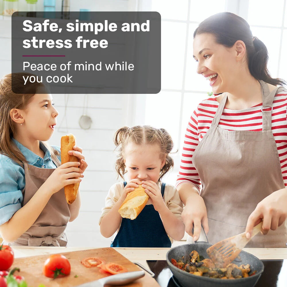 EUROCHEF Induction Cooktop 2000W 9 Heat Levels Fast