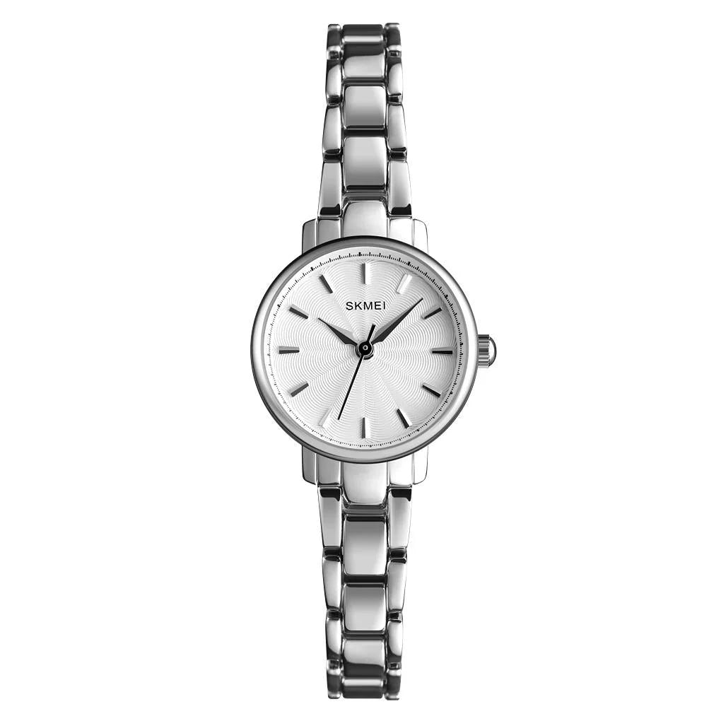 European Fashion Women Quartz Watch with Steel Band