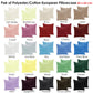 European Pillowcases Pair Polyester Cotton - Frost - Home &