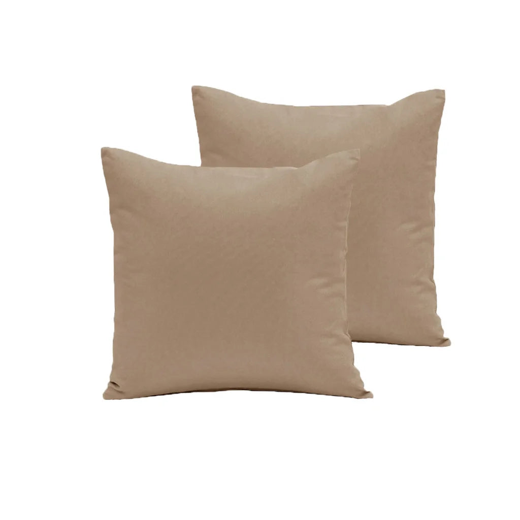 European Pillowcases Pair Polyester Cotton - Linen - Home &