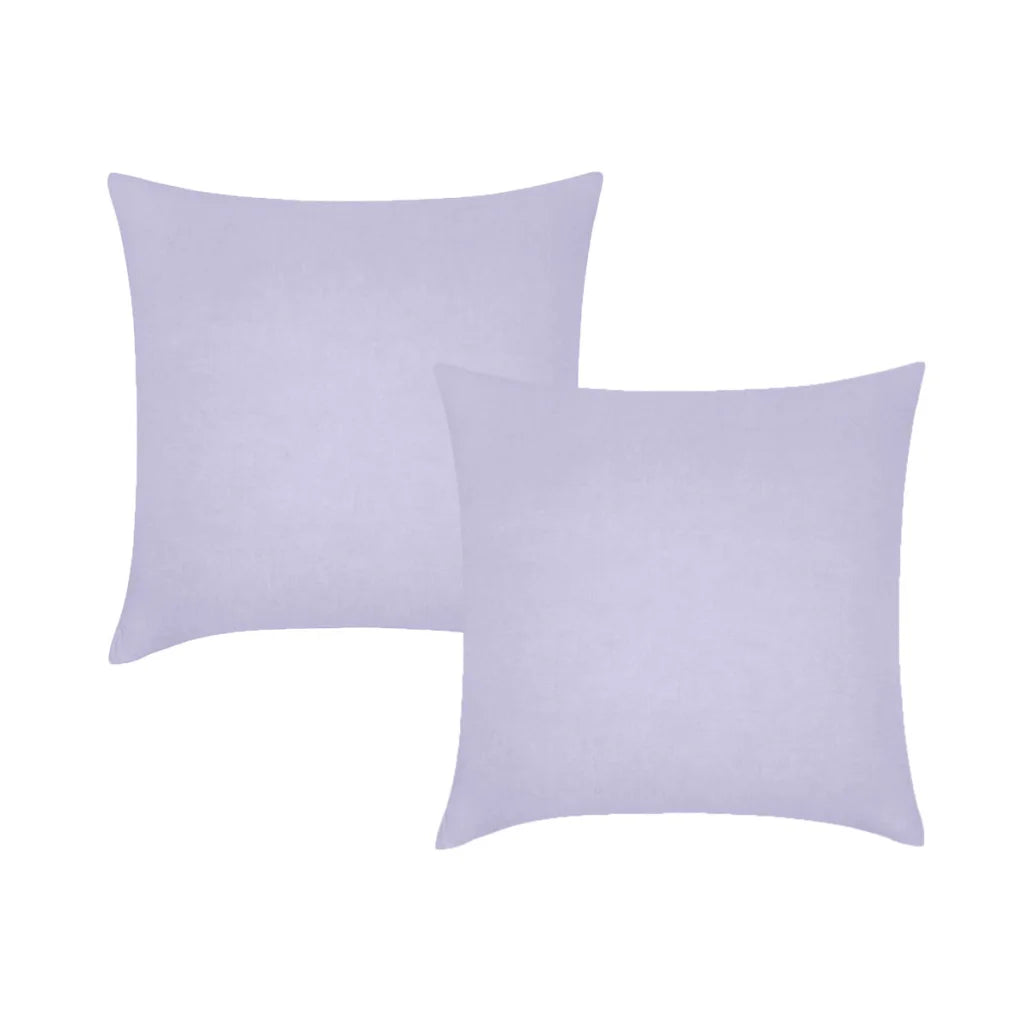 European Pillowcases Pair Vintage Design Homewares Lilac