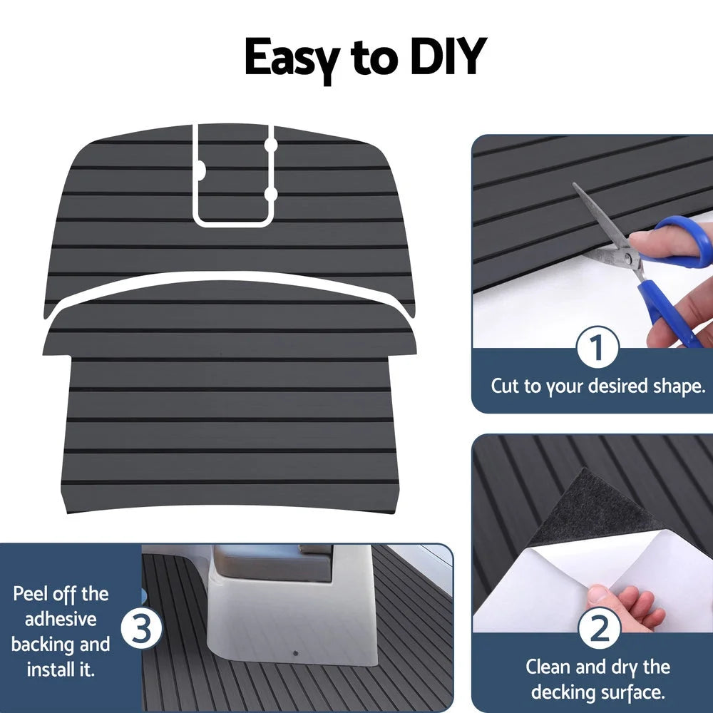 EVA Foam Boat Flooring Mat Decking Sheet 240x90x0.6cm