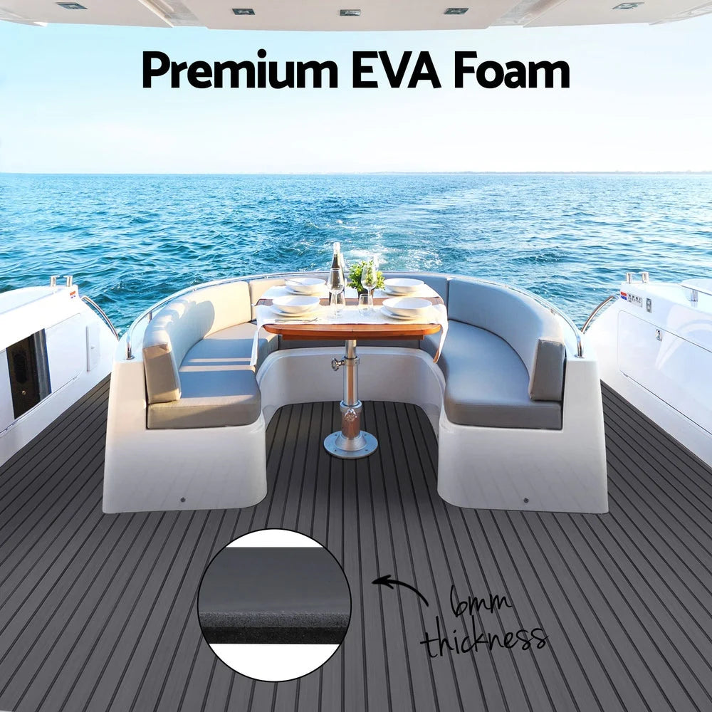 EVA Foam Boat Flooring Mat Decking Sheet 240x90x0.6cm