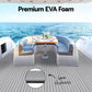 Eva boat flooring with matching accessories and clear item layout