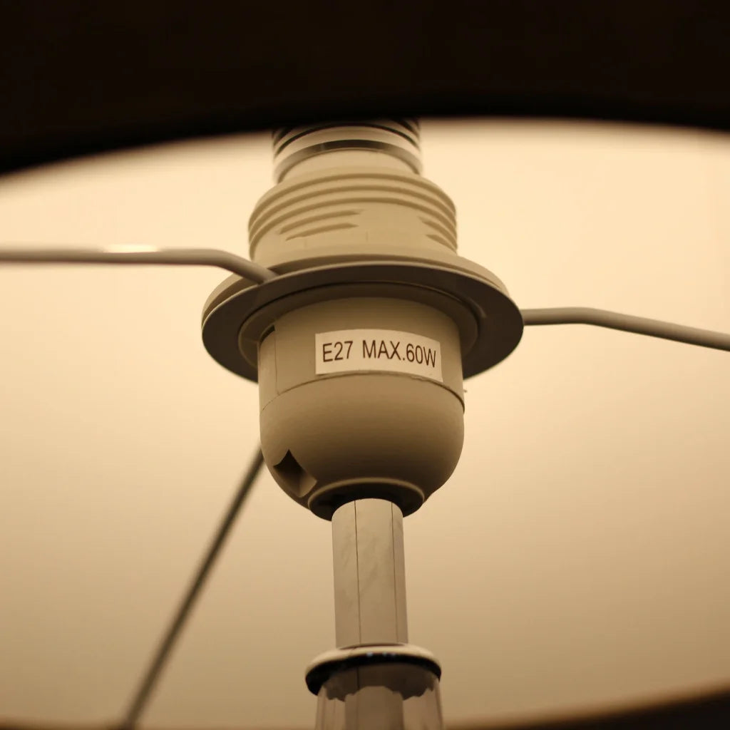 Evaine Table Lamp - Grey - Home & Garden > Lighting > Table