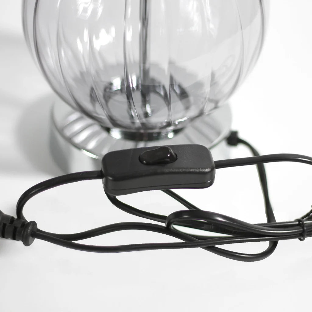 Evaine Table Lamp - Grey - Home & Garden > Lighting > Table