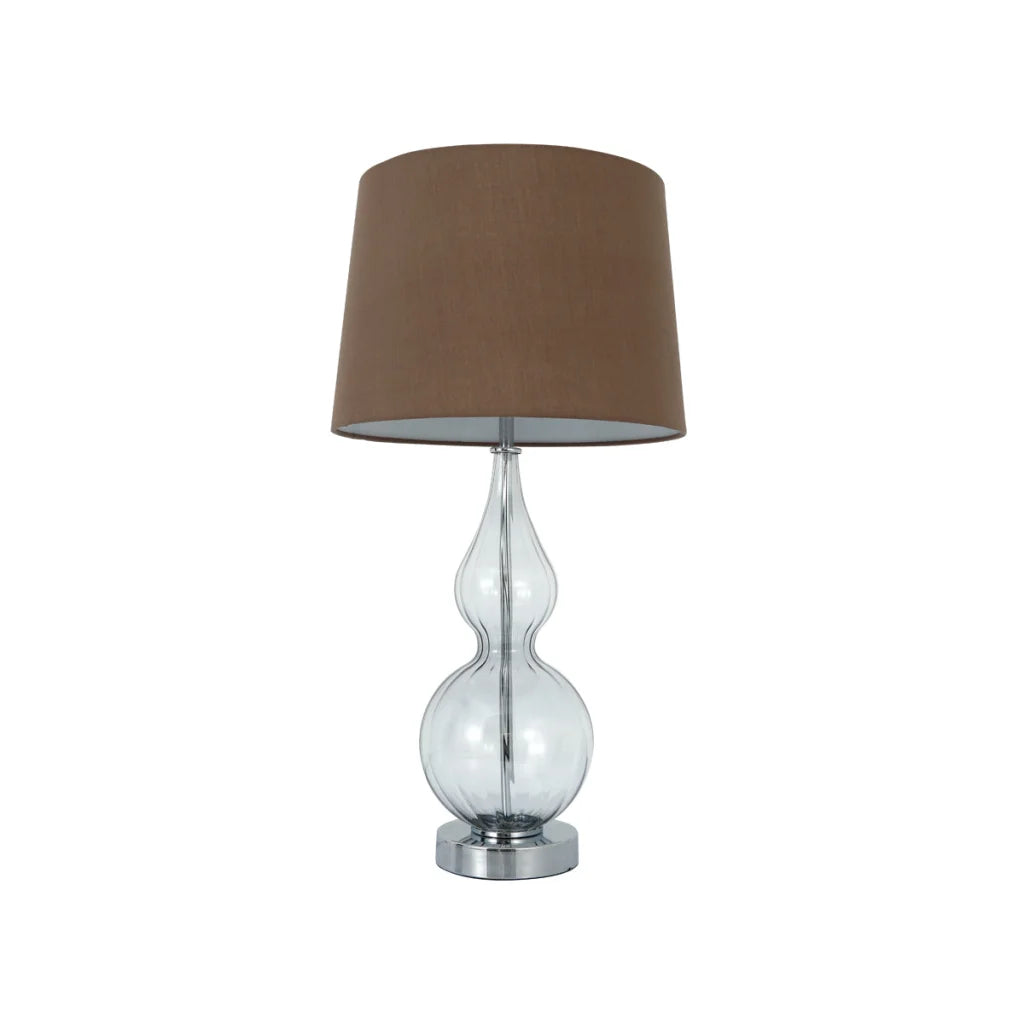 Evaine Table Lamp - Grey - Home & Garden > Lighting > Table